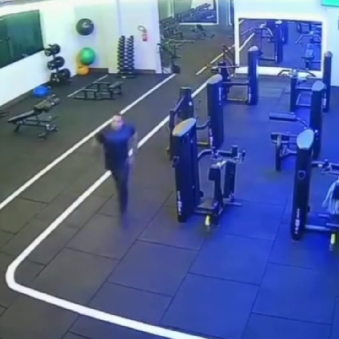 VÍDEO: Discussão por aparelho em academia termina com tiros e dois feridos em Lages