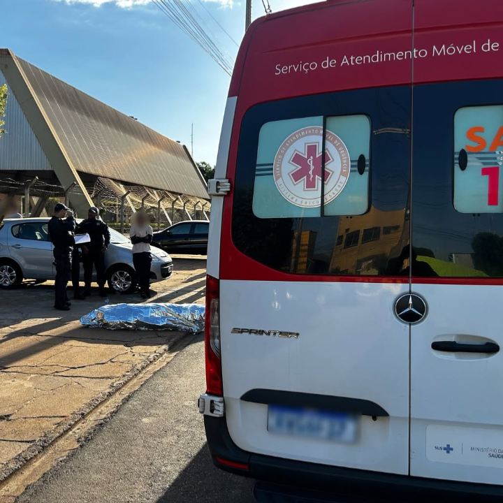 Homem de 45 anos morre nas proximidades do Ginásio de Esportes em Três Lagoas