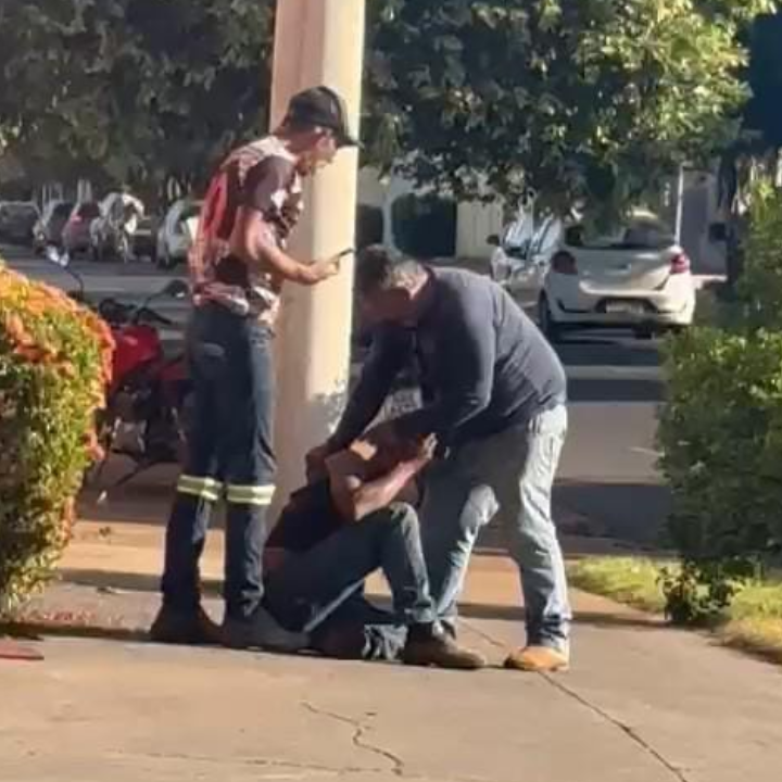 Surra em ladrão de desodorante em Três Lagoas