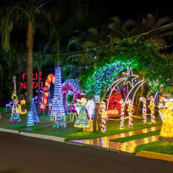 Concurso de decoração natalina da prefeitura divide moradores e levanta debate sobre desigualdade