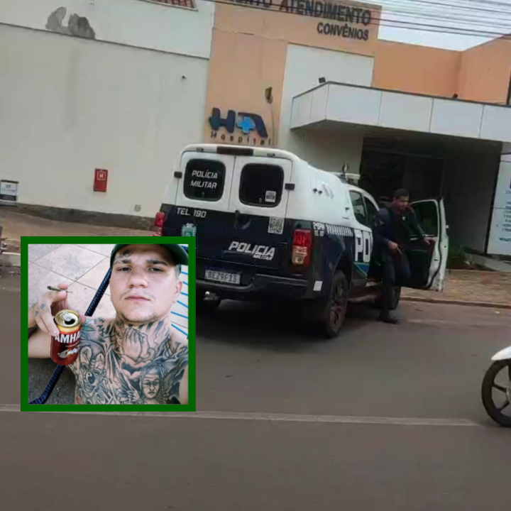 Criminoso morre após confronto com a Força Tática em Três Lagoas