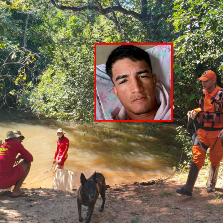 Guilherme Henrique dos Anjos, que estava desaparecido no rio Ribeirão dos Bois, é encontrado sem vida em área rural
